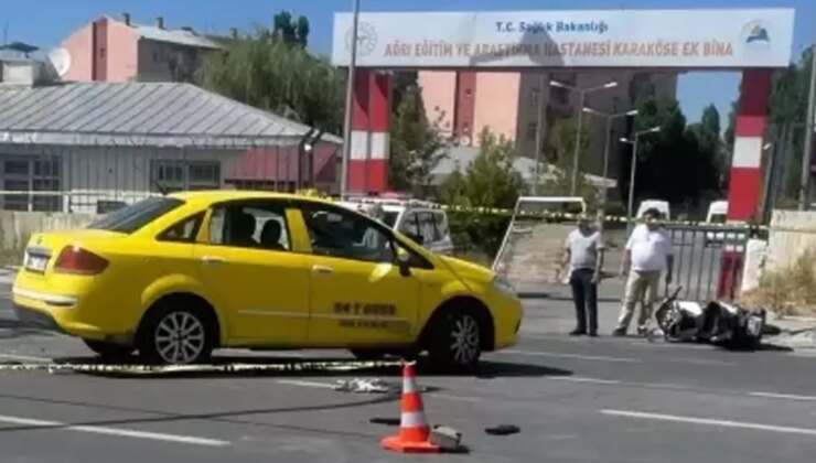 Ağrı’da Feci Kaza: Ticari Taksiyle Çarpışan Motosikletteki Karı-Koca Hayatını Kaybetti