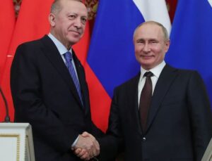 Cumhurbaşkanı Erdoğan’la Rusya lideri Putin görüştü