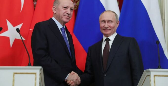 Cumhurbaşkanı Erdoğan’la Rusya lideri Putin görüştü
