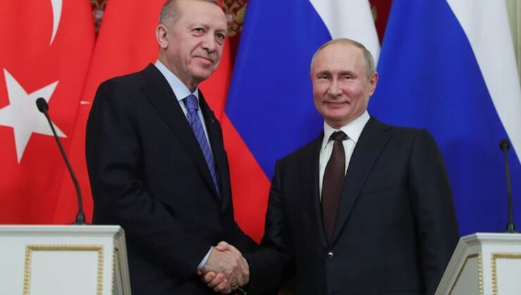 Cumhurbaşkanı Erdoğan’la Rusya lideri Putin görüştü