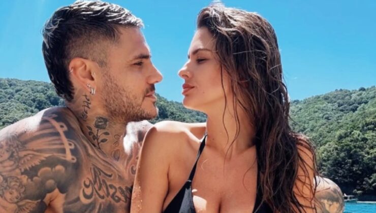 Mauro Icardi ile China Suárez’den Boğaziçi’nde romantik anlar